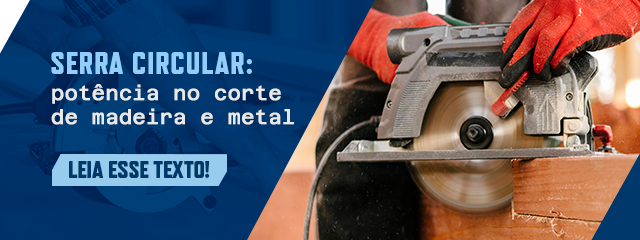 Serra circular profissional: potência e precisão no corte de madeira e metal