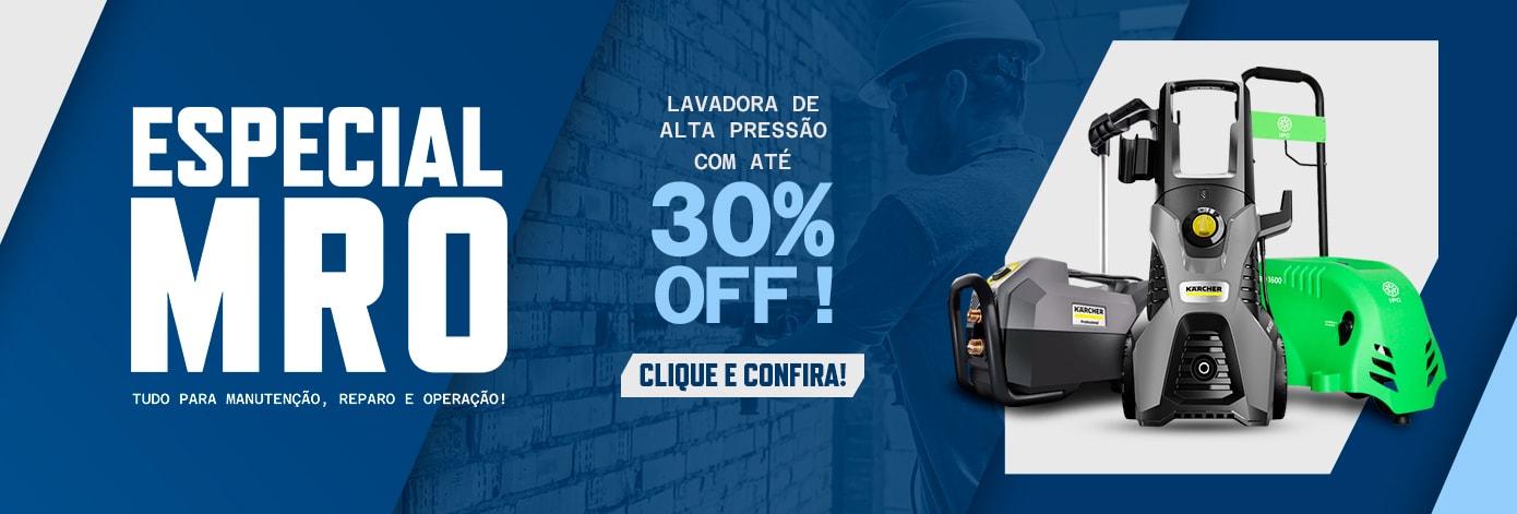 Especial MRO - Lavadora Alta Pressão