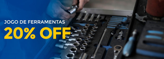 Ferramentas Manuais com até 20% OFF