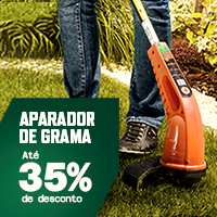 Temporada de Jardinagem - Aparador de Grama