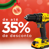 Natal de Ofertas - Furadeira/Parafusadeira à Bateria