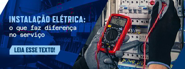 Ferramentas para instalação elétrica