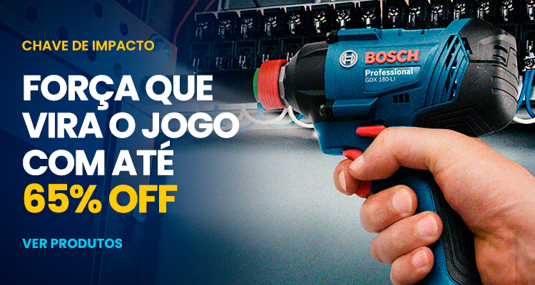 Chave de Impacto com até 65% OFF