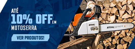 Motoserra com até 10% OFF