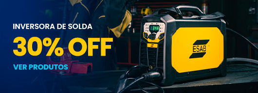 Inversora de Solda com até 30% OFF
