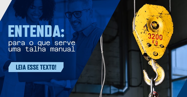 Talha manual: saiba o que é e para o que serve