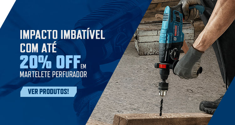 Martelete Perfurador com até 20% OFF