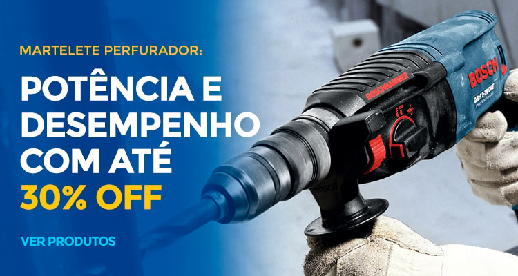 Martelete Perfurador com até 30% OFF