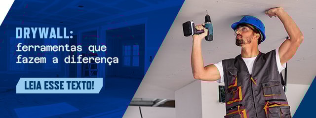 Ferramentas para drywall
