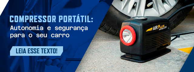 Compressor portátil automotivo: mais autonomia e segurança para seu carro