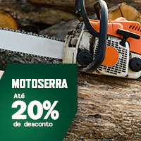 Temporada de Jardinagem - Motoserra