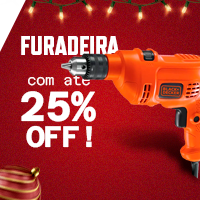 Natal de Ofertas - Furadeira