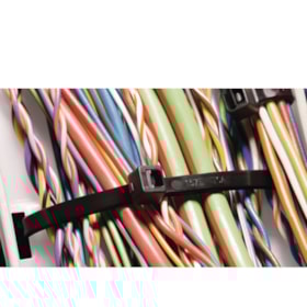 Abraçadeira Nylon 13.1 x 535mm Preta 50 Peças T250R-PA66-BK/ 111-00879 HELLERMANN