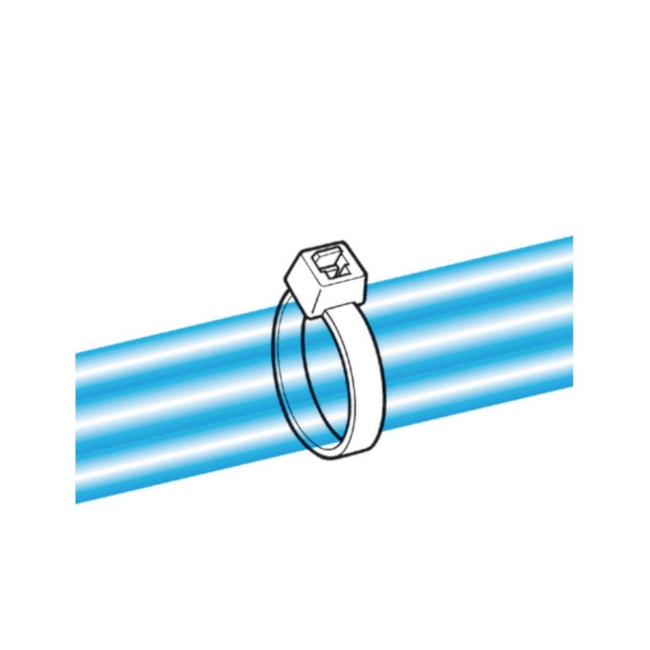 Abraçadeira Nylon 4.60 x 200mm Natural 100 Peças T50R-PA66-NA HELLERMANN-946149cd-6531-4c1b-a88e-f9f768973711