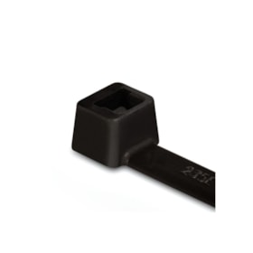 Abraçadeira Nylon 4.70 x 388mm UV Preta 100 Peças T50L-PA66W-BK HELLERMANN