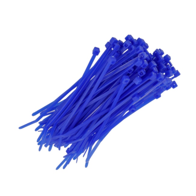 Abraçadeira Nylon 4,8 x 190mm Azul com 100 Peças 401055 DUTOPLAST-95373631-ae95-4905-8f4d-087407ae652c