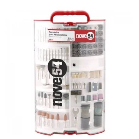 Acessórios para Micro Retífica com 257 Peças AMR 257 NOVE54-0b41743d-e8e5-4d5b-90d5-92f03ea9b9f0