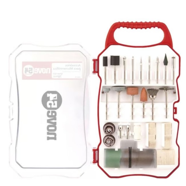 Acessórios para Micro Retífica com 70 Peças AMR 70 NOVE54-8d71e94f-cf73-4a52-a5d8-47e762e1307e