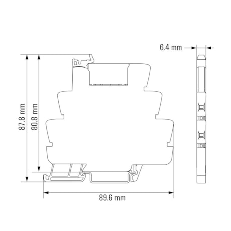Acoplador Relé 6A 24 VCA/CC 1 Reversível Parafuso 1122780000 CONEXEL WEIDMULLER-75f4d3c5-d066-4850-94c2-accf04c042e7