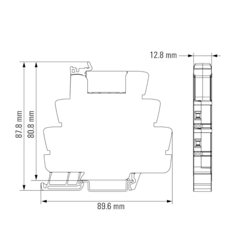 Acoplador Relé TRS 24VDC 2NA 1123490000 WEIDMULLER CONEXEL