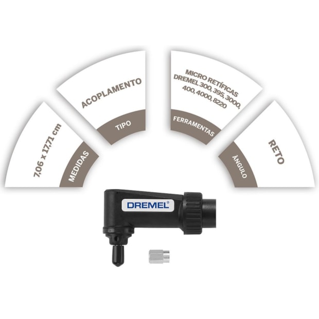 Acoplamento Ângulo Reto de Micro Retífica 26150575AD DREMEL-f1766f9c-08a0-44c2-a750-50c87d47429c