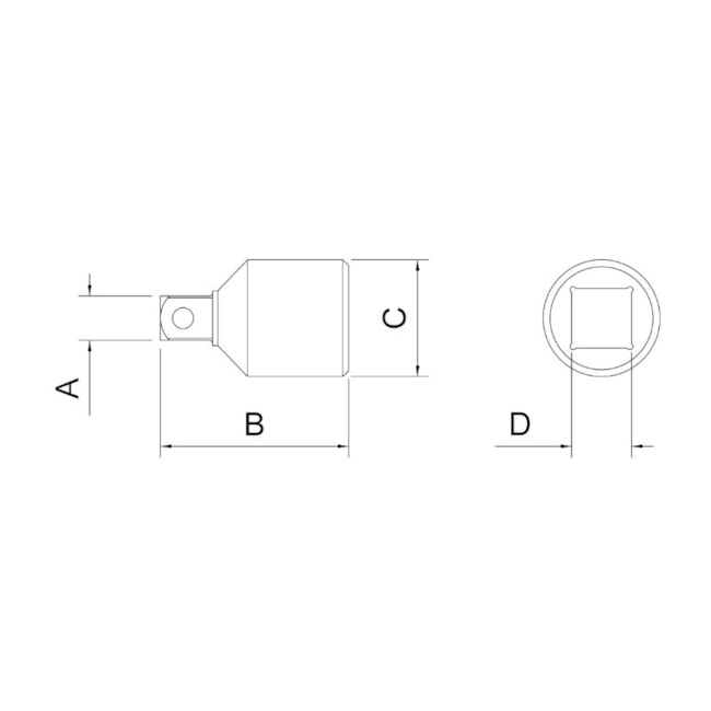 Adaptador 1/2