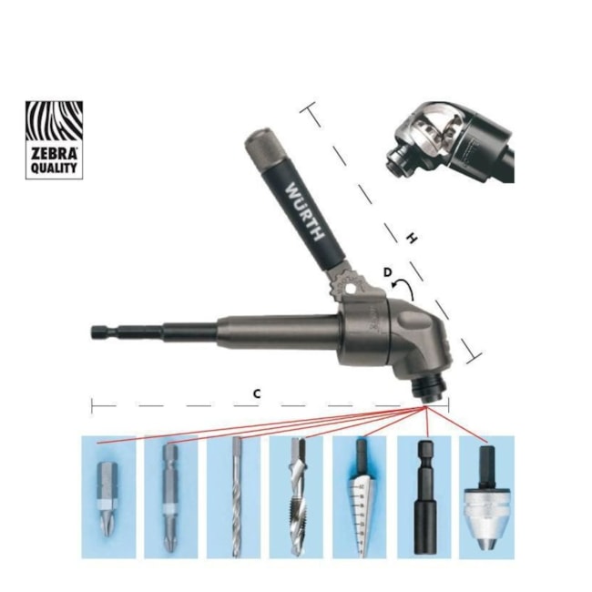 Adaptador Angular Universal 1/4