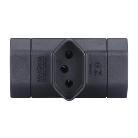 Adaptador Benjamim Plugue T 2P+T 10A Branco ADP2-34 MARGIRIUS-d66c82cd-21fb-4d6c-be84-4f372569fcf0
