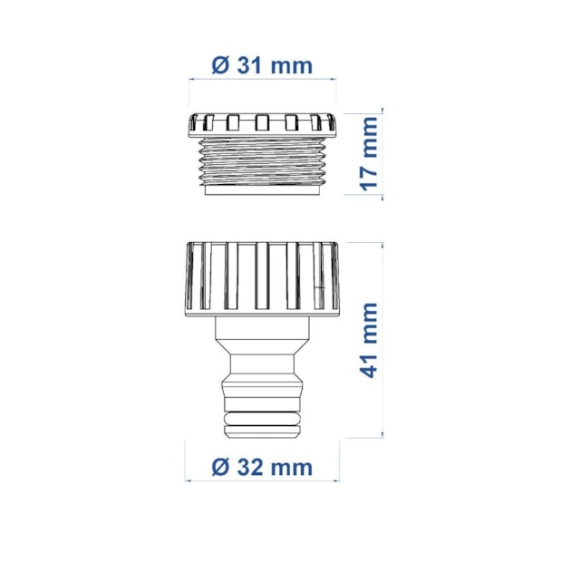 Adaptador de Engate Rápido Fêmea 1/2''-3/4'' 78502000 TRAMONTINA -26447abb-26e9-40c2-aeb2-aa88476cb0aa