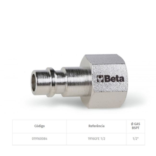 Adaptador Engate Rápido Ar 1/4