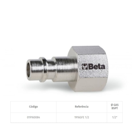 Adaptador Engate Rápido Ar 1/4