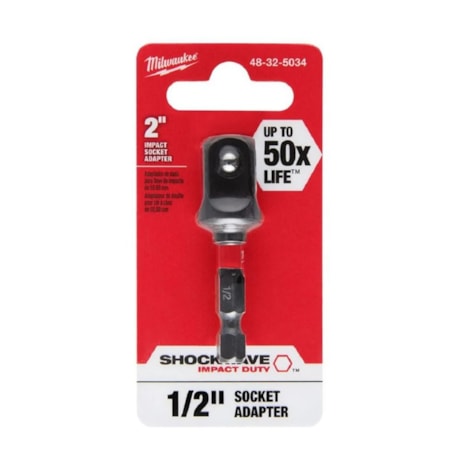 Adaptador Impacto de Soquete 1/4