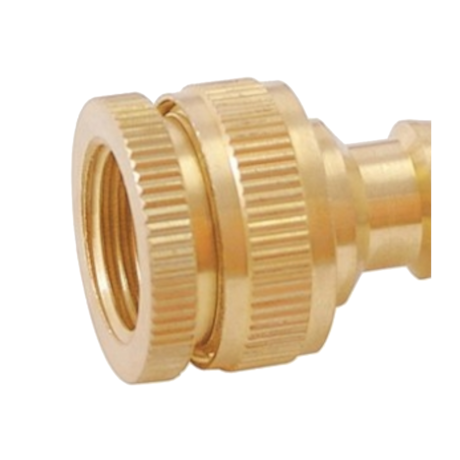 Adaptador para Mangueira Femea 1/2'' 3/4'' Bronze DY-8024C TRAPP