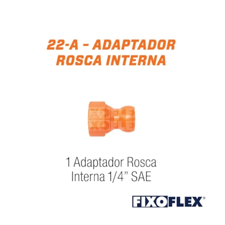 Adaptador Rosca Interna 1/4