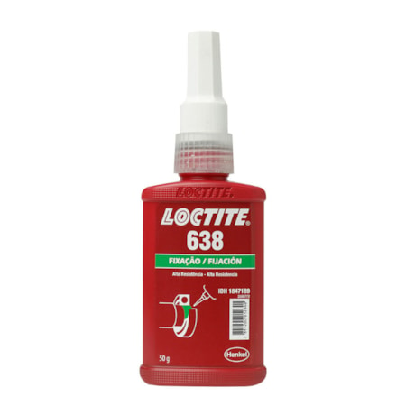 Adesivo Anaeróbico de Fixação de Rolamentos Alto Torque 50g 638 LOCTITE