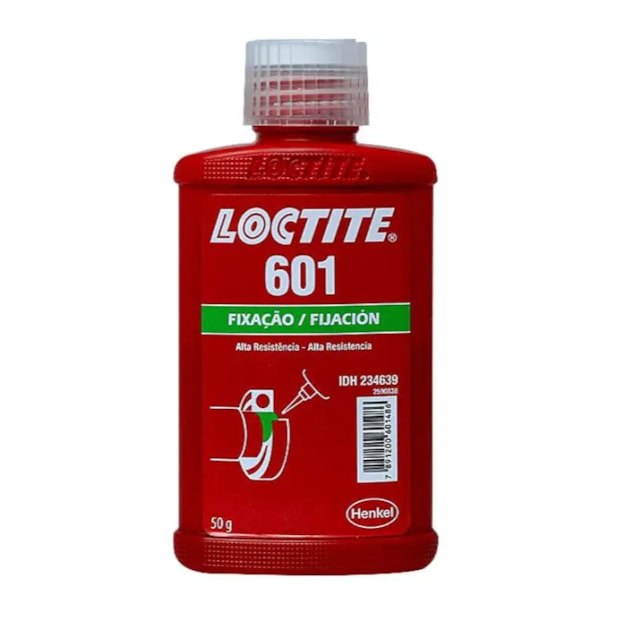 Adesivo Anaeróbico de Fixação para Rolamentos ou Buchas 50g 601 LOCTITE-1e2b1861-5217-406d-8d76-3a8b8401084f