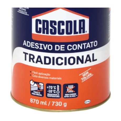 Adesivo de Contato sem Toluol 730g CASCOLA TRADICIONAL LOCTITE -228dacb2-4f55-4d42-a398-fa605e5df07b