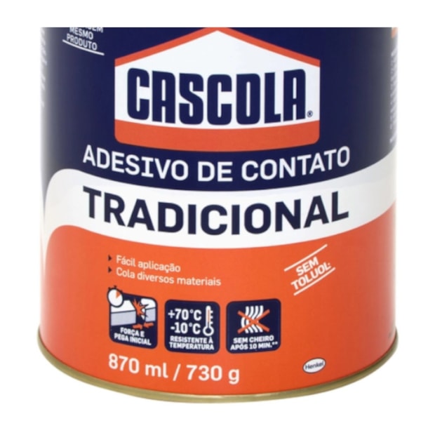 Adesivo de Contato sem Toluol 730g CASCOLA TRADICIONAL LOCTITE -488b88cd-c9b2-41be-b241-7f79c9b20491