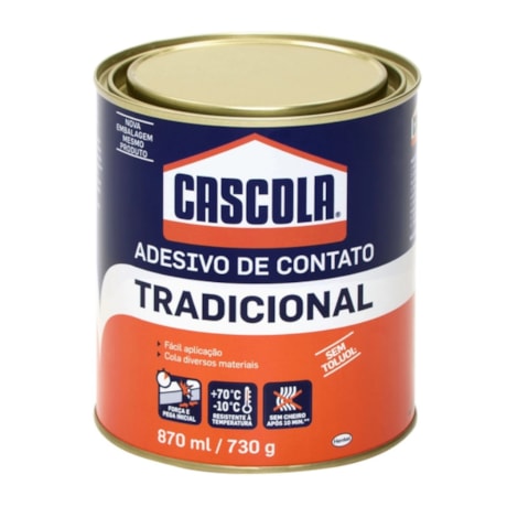 Adesivo de Contato sem Toluol 730g CASCOLA TRADICIONAL LOCTITE -be3a6c59-43ac-4cef-9111-3ddba8ce0d59