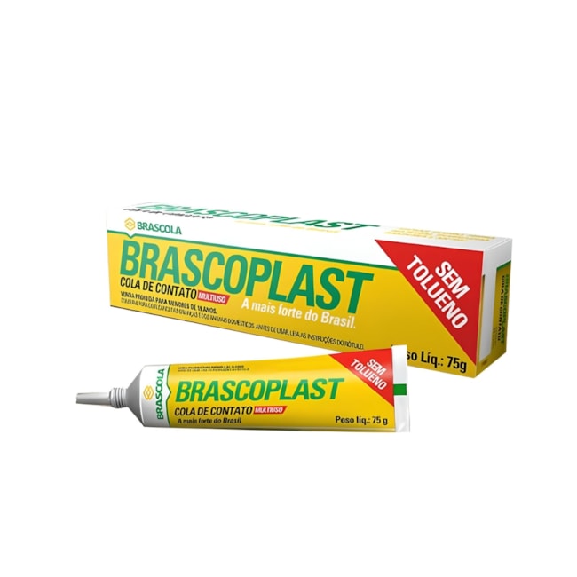 Adesivo de Contato Universal 75g BRASCOPLAST STANDARD 3040010 BRASCOLA-67b2c075-457b-4c8a-b4f4-4ddf9c313a00