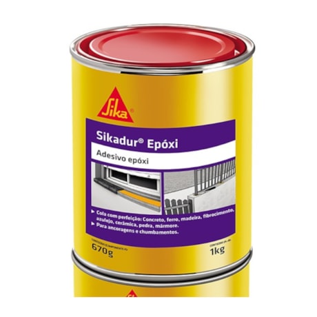 Adesivo Epóxi A+B Lata 1 Kg SIKADUR SIKA-77b26f2b-60fe-4537-9e4d-58d8e5019780