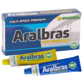 Adesivo Epóxi Aralbras Profissional 23g 3010046 BRASCOLA 