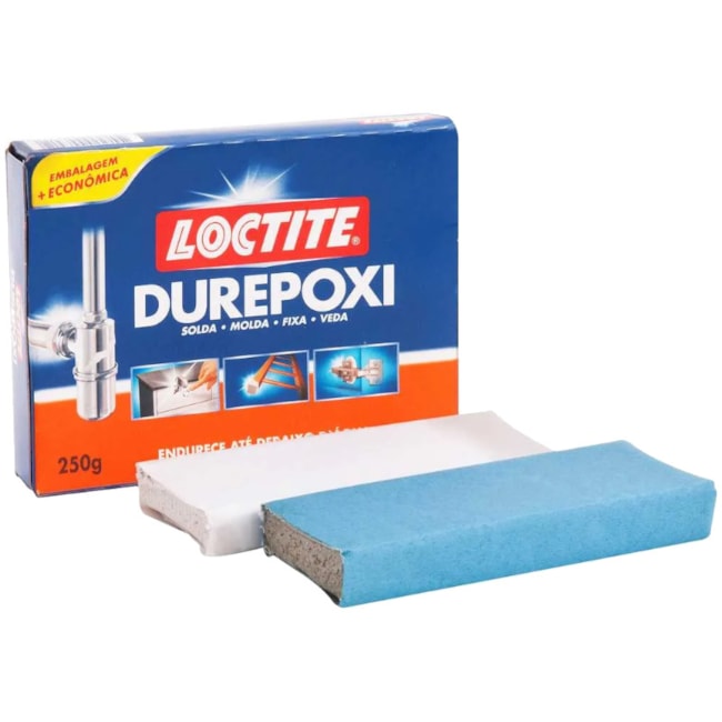 Adesivo Epóxi Durepoxi Massa 250g 980900 LOCTITE-c2db3cd3-e10d-4346-8b20-351951f8939c