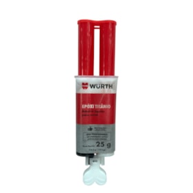 Adesivo Epóxi Titânio Express 2H (A+B) 25GR 0893480025 WURTH