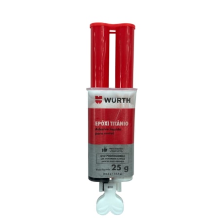 Adesivo Epóxi Titânio Express 2H (A+B) 25GR 0893480025 WURTH