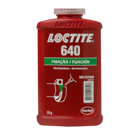 Adesivo Fixação Cilíndrica Anaeróbica Alta Resistência Verde 50g 640 LOCTITE-c582385e-19fb-4c95-b848-595b1b89594f