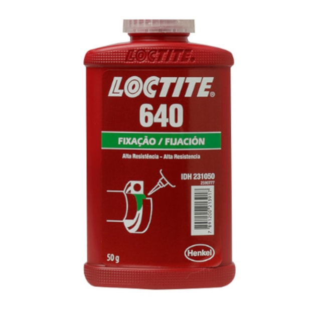 Adesivo Fixação Cilíndrica Anaeróbica Alta Resistência Verde 50g 640 LOCTITE-9199430d-10ea-422d-8030-81aebe560554