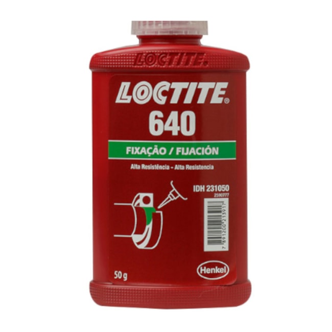 Adesivo Fixação Cilíndrica Anaeróbica Alta Resistência Verde 50g 640 LOCTITE-dec3fe59-6e4f-4064-b312-677ae08c819a