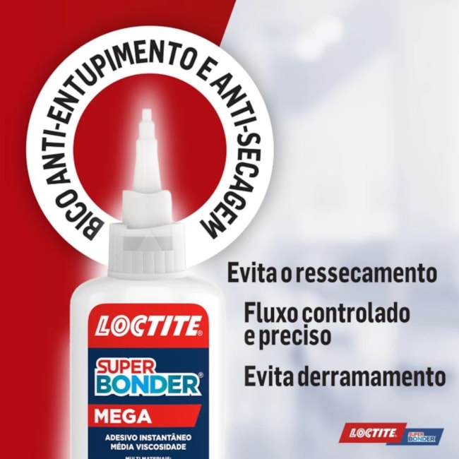 Adesivo Instantâneo 100gr SUPER BONDER MEGA 100 LOCTITE-b00ffe52-6cbe-4782-9cde-8857b2551f4b