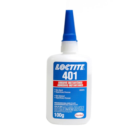 Adesivo Instantâneo Cianoacrilato 100g 401 LOCTITE-f5addd45-b7f5-4562-88c8-62827305c18b